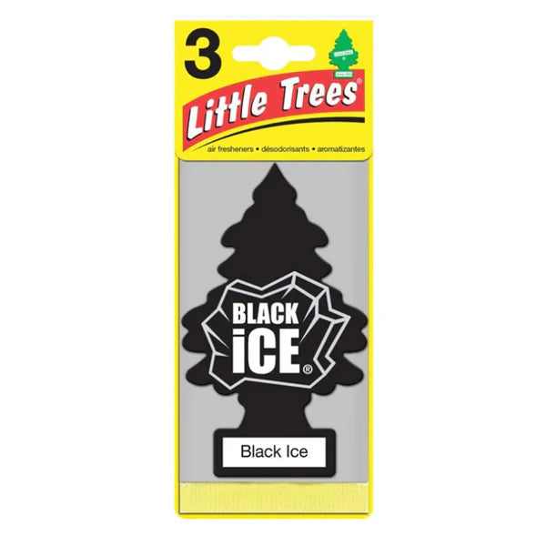 Little Trees 3-Pack Black Ice 3-Pack