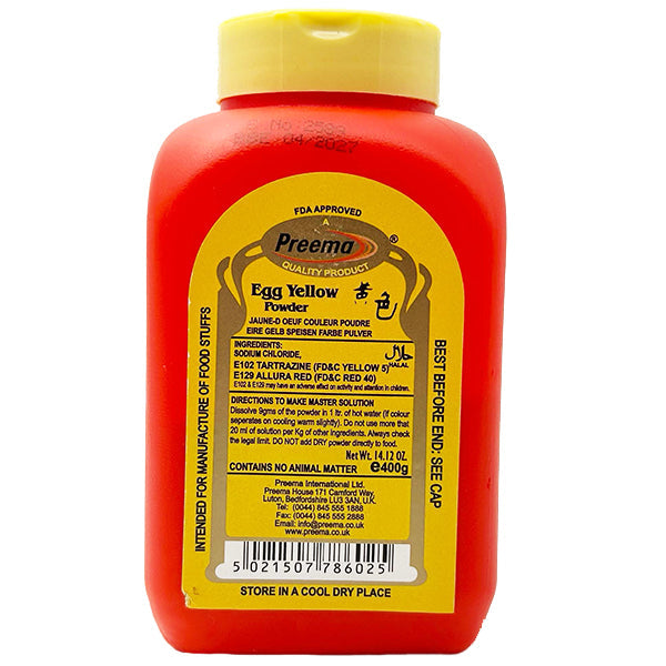 Preema Food Colour Egg Yellow 400 g