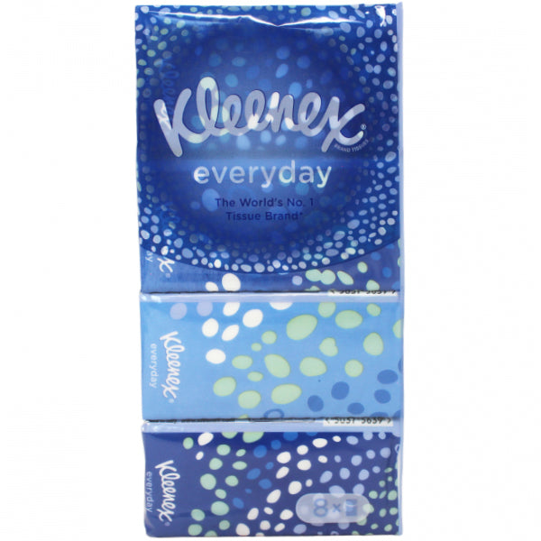 Kleenex Everday Tissue 9 Sheets 8-Pack