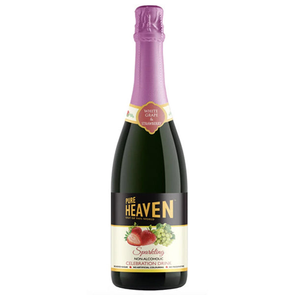 Pure Heaven Strawberry Sparkling Drink 750 mL