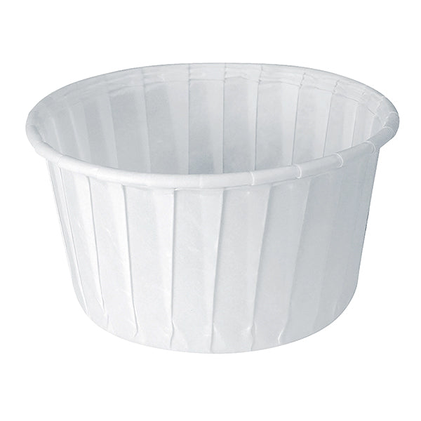SOLO 5 oz Paper Souffle Cup White 250 ct