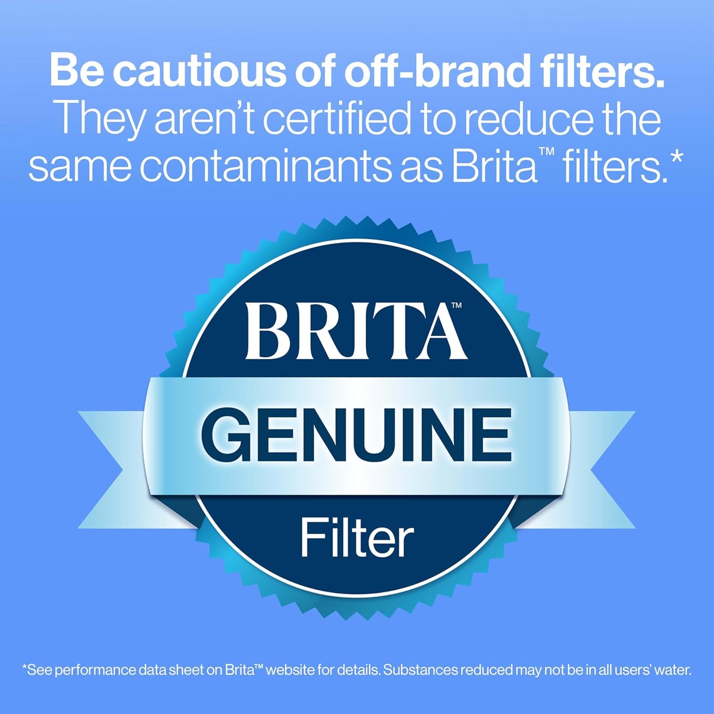 Brita , Replacement Filters 8-pack , White