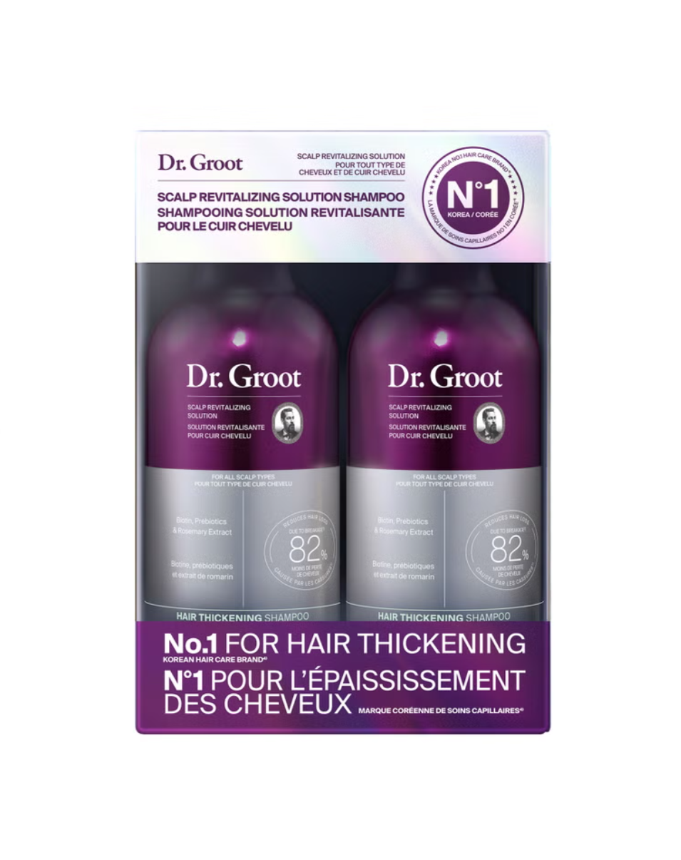 Dr. Groot Hair Thickening Shampoo, 2 x 700 mL