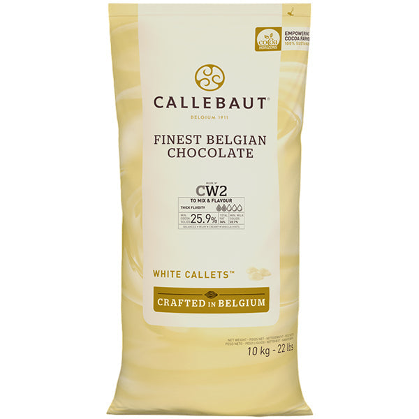 Callebaut White Chocolate Callets 2x10 kg