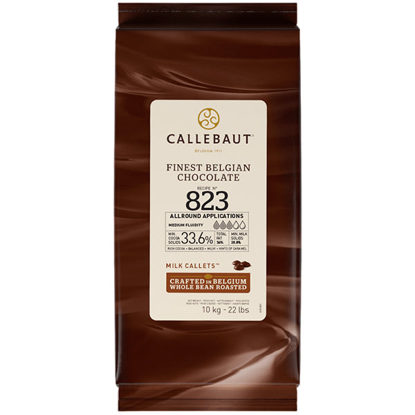 Callebaut Milk Chocolate Callets 823-NV-595 2x10 kg