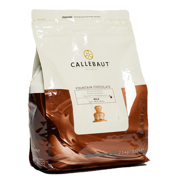 Callebaut Milk Chocolate Fountain Callets 2.5 kg