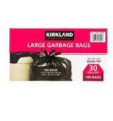 Kirkland Signature Large Garbage Bags, 100-pack