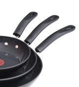 T-fal Ceramic Non-Stick Skillet Set, 3-pieces