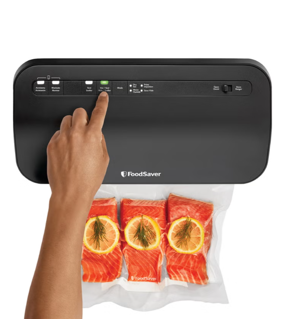 FoodSaver Vacuum Sealer Kit with Bags, Rolls and Marinate Container