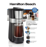 HAMILTON BEACH RAPID COLD BREW & HOT COFFEE MAKER 16OZ #42501C