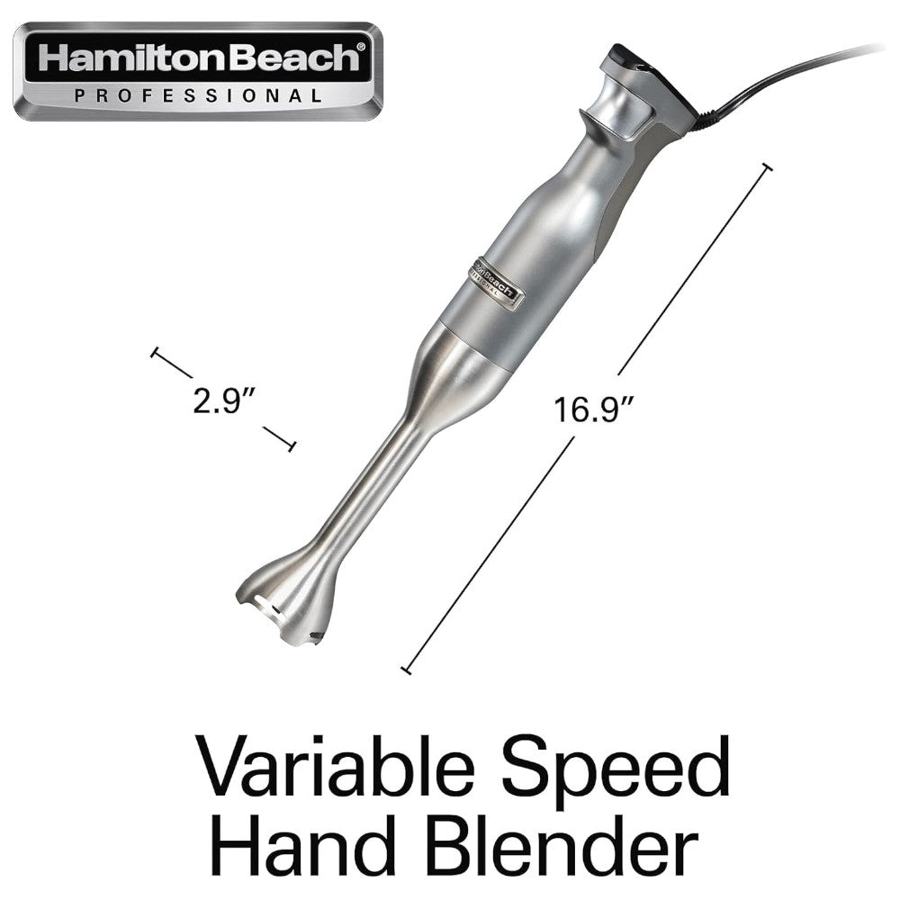 HAMILTON BEACH PROFESSIONAL 59750C Variable Speed Hand Blender - Refurbished with Home Essentials warranty