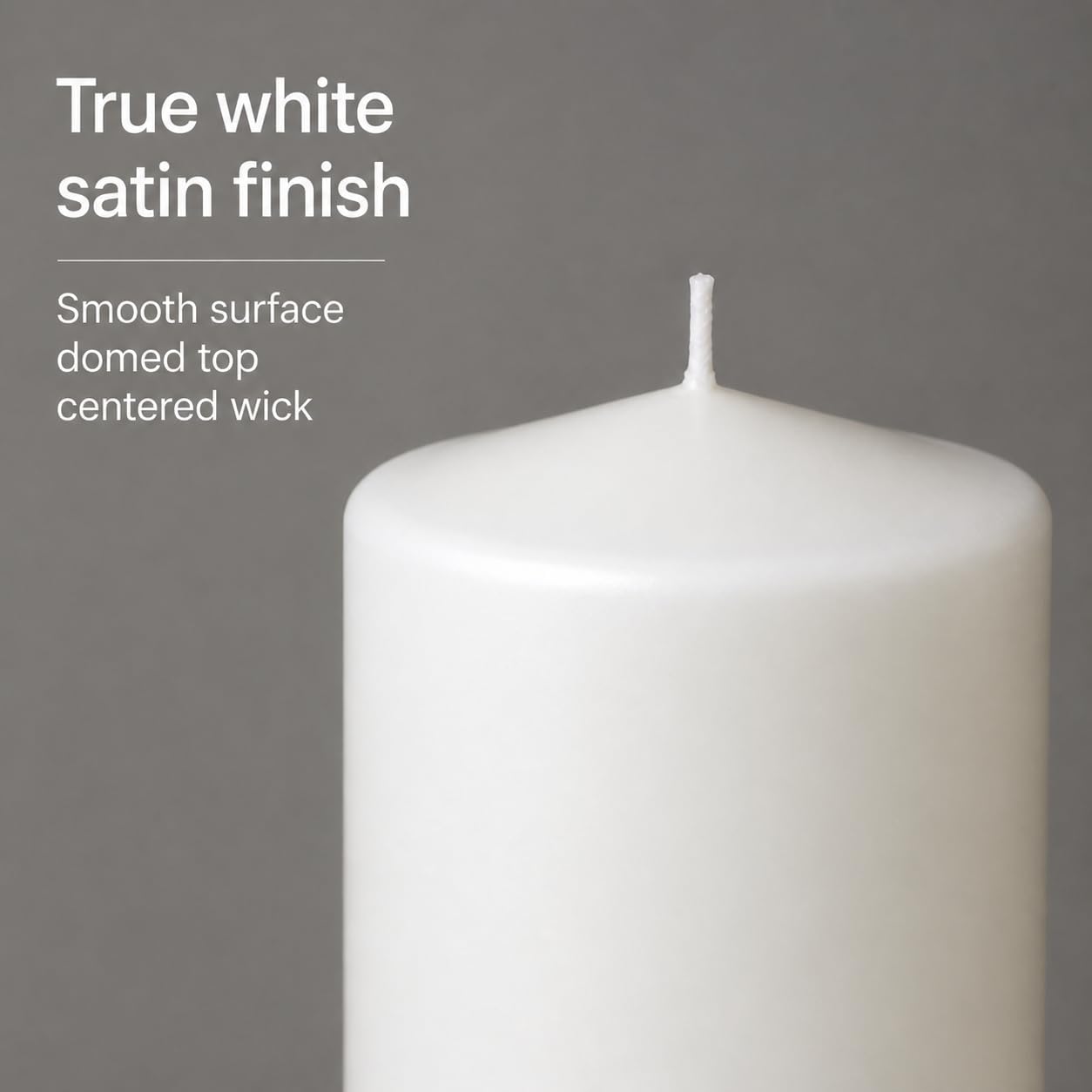 Yummi 3" x 6"  Round Pillar Candles - 3 per Pack