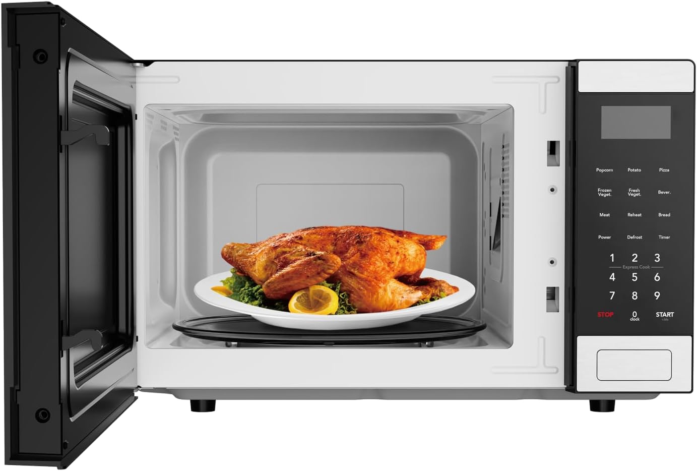 Frigidaire , 0.9 CU. FT. Microwave, Digital Control Panel - Auto Cooking Settings - Child Safety Lock , Stainless Steel