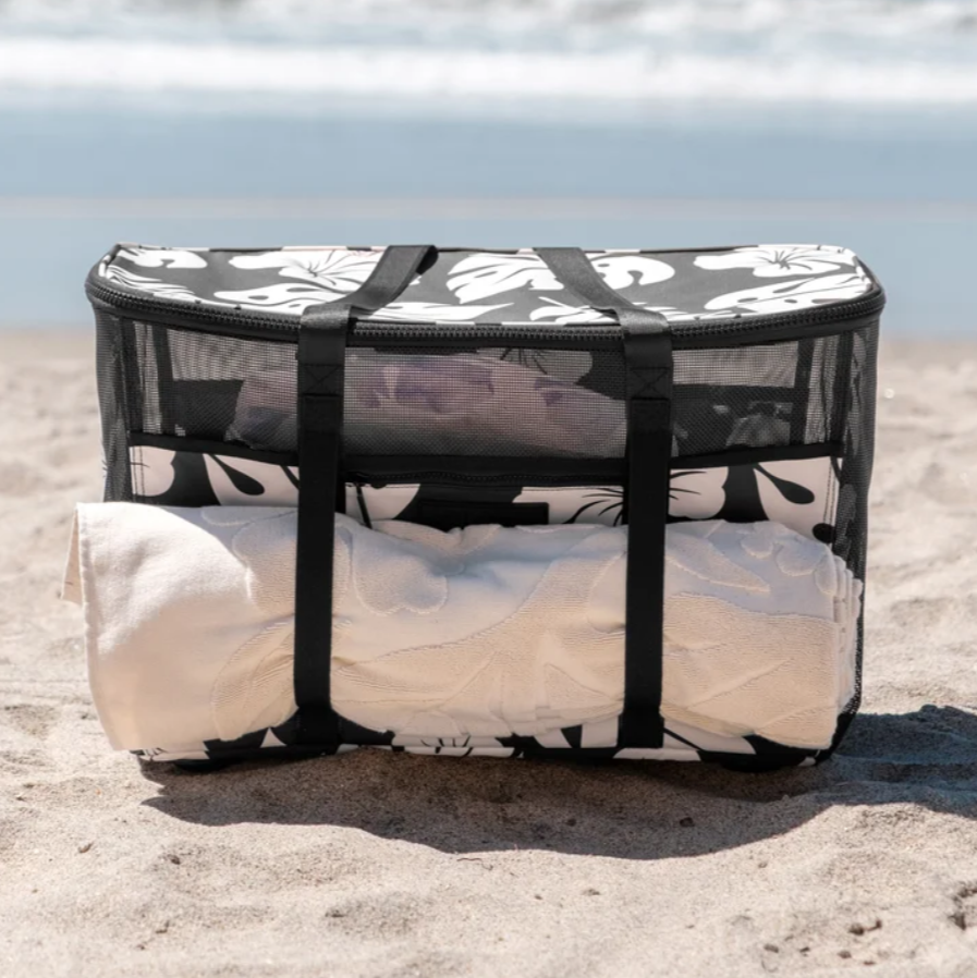 Aloha + CleverMade Collapsible Beach Tote