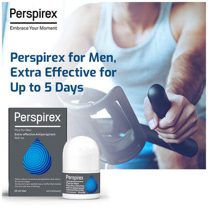 Perspirex Comfort Antiperspirant for Men and Women – Roll On Deodorant for Protection Against Sweat and Odour