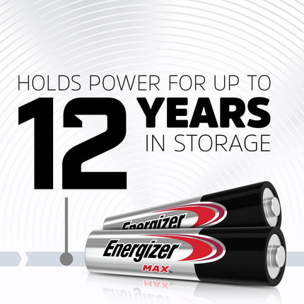 Energizer Max Premium AAA Batteries, Alkaline Triple A Battery (24 Count) E92BP-24