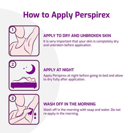 Perspirex Comfort Antiperspirant for Men and Women – Roll On Deodorant for Protection Against Sweat and Odour