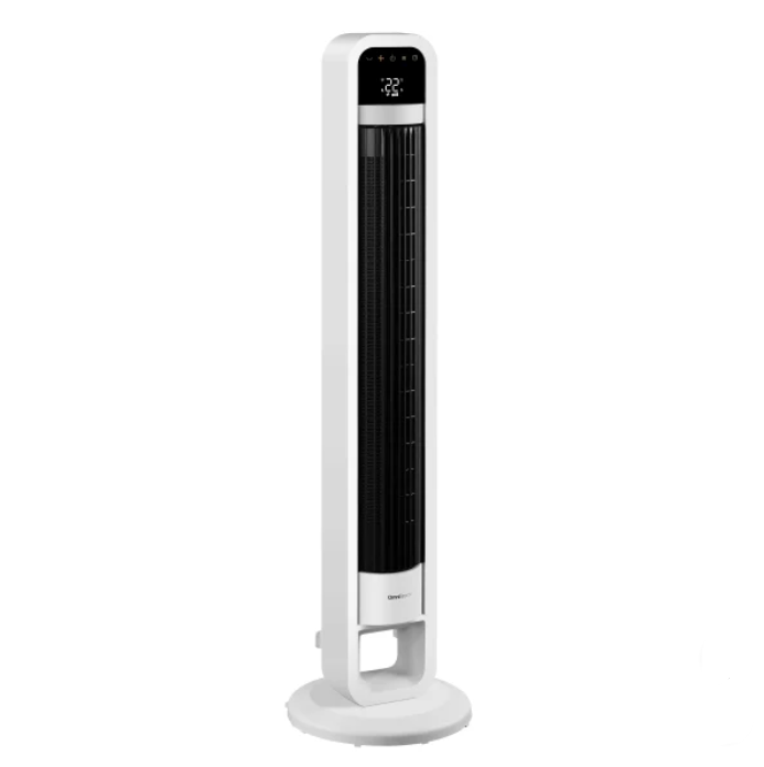 OmniBreeze, Premium 96 cm (38 in.) Tower Fan with Internal Oscillation and Wi-Fi , Black