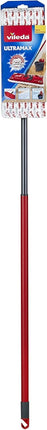 Vileda UltraMax Mop - Red Microfiber Floor Mop
