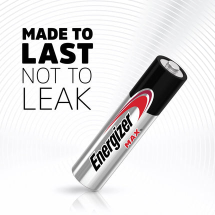 Energizer Max Premium AAA Batteries, Alkaline Triple A Battery (24 Count) E92BP-24