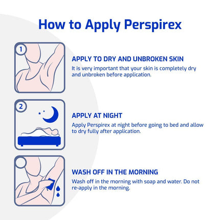 Perspirex Comfort Antiperspirant for Men and Women – Roll On Deodorant for Protection Against Sweat and Odour