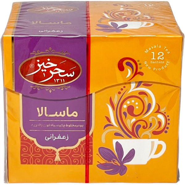 Saharkhiz Saffron Masala Tea 12 ct