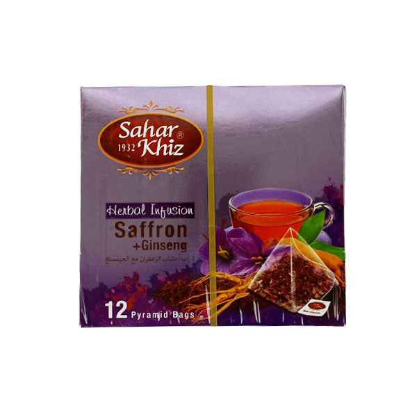 Sahar Khiz Ginseng and Saffron Herbal Infusion 2 g