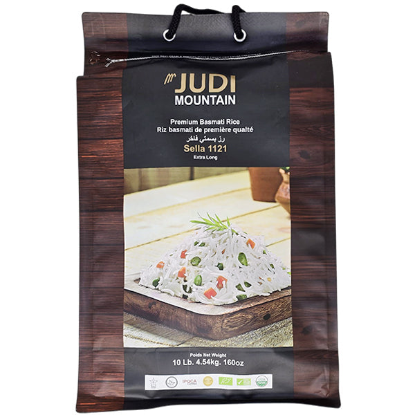 JUDI Mountain Organic Basmati Rice 4x10 Lb