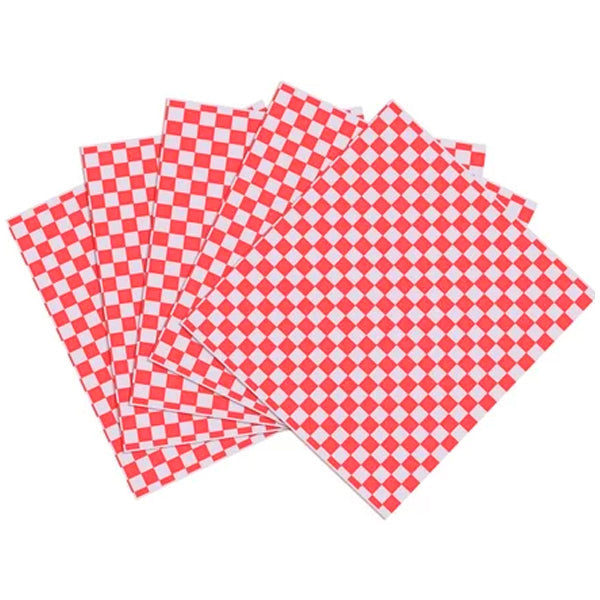 Mpc Paper Red Checker 14 in 1000 ct