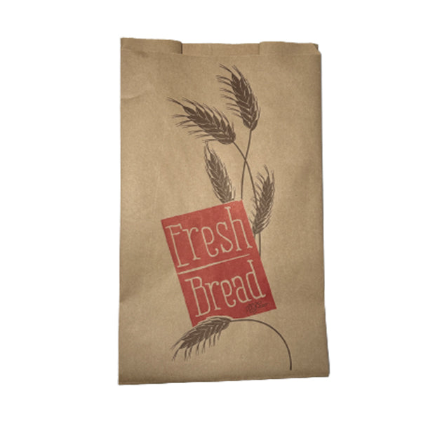 Mpc Paper Bread Bag Printed 6X16 1000 ct