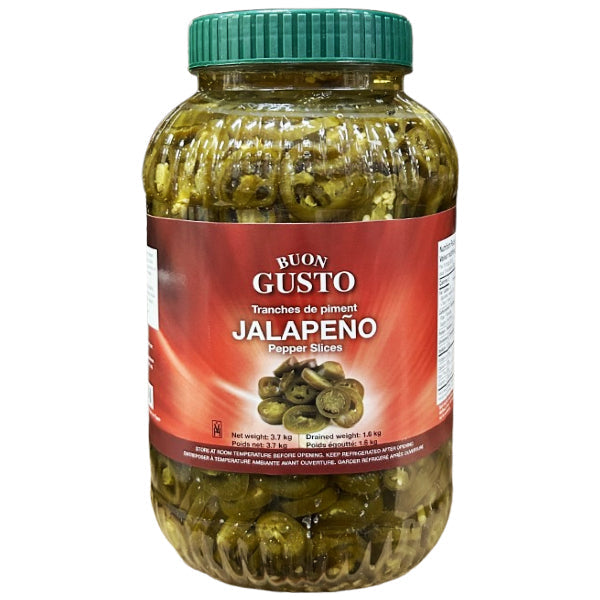 Buon Gusto Jalapeno Pepper Slices 4 L