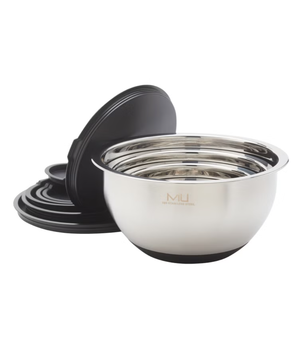 MIU Stainless Steel Mixing Bowl Set, 14-pieces