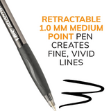 BIC GLIDE BALL PEN - BLUE 2PCS