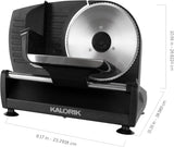Kalorik 200 Watts Professional Food Slicer, Black