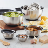 MIU Stainless Steel Mixing Bowl Set, 14-pieces