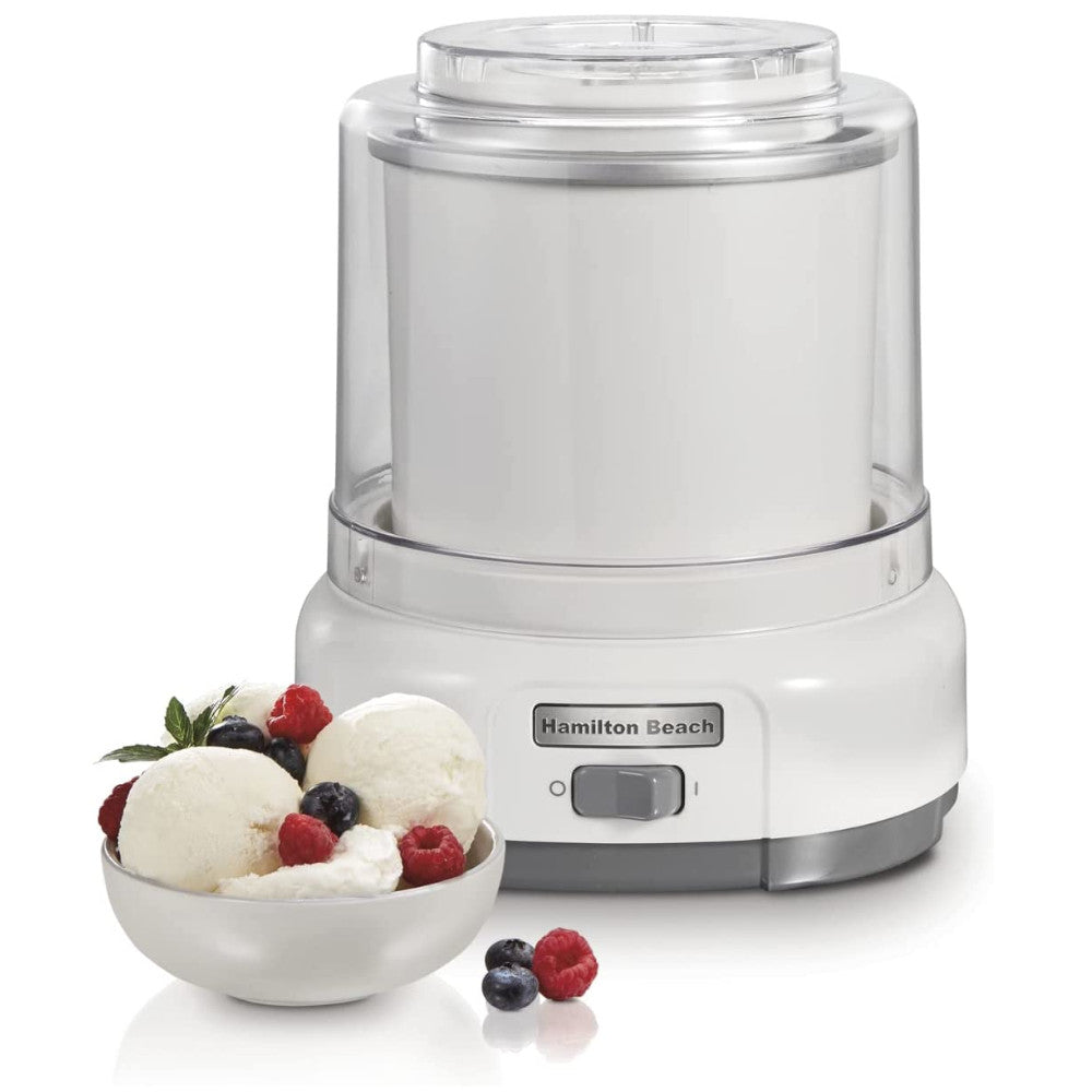 HAMILTON BEACH Ice Cream & Frozen Yogurt Maker - Refurbished with Home Essentials warranty - 68880