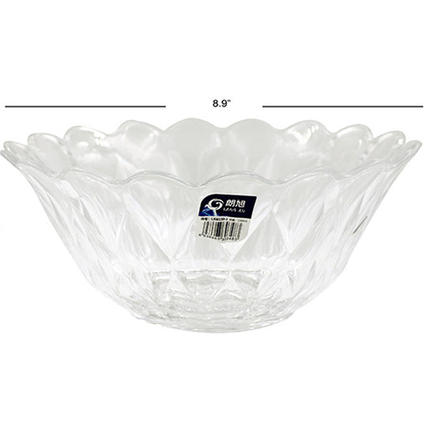 Houseware Bowl Glass 9x4IN 2 pc
