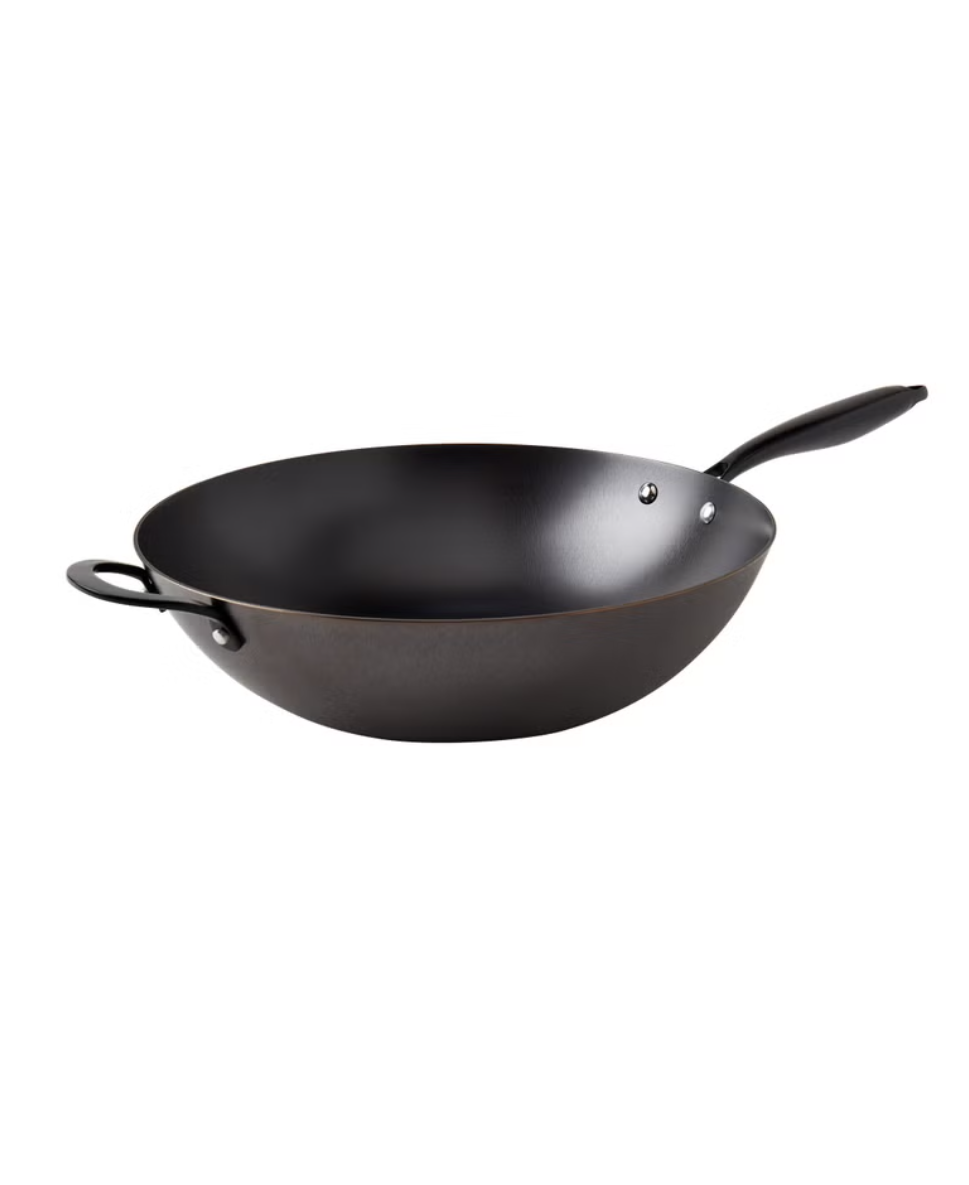 INFUSE Nitro Cast Iron Lite Wok, 35 cm (14 in.)