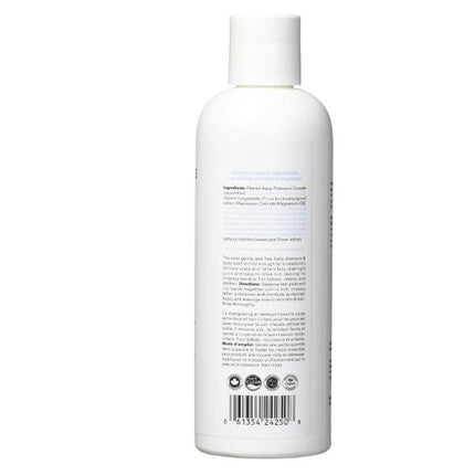 Carina Organics Baby Shampoo and Body Wash, 250 ml, White