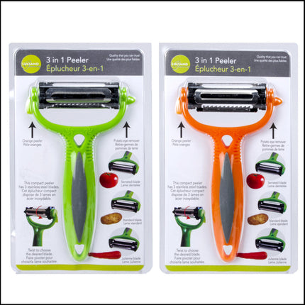 LUCIANO GOURMET Peeler 3 in 1 - 70417