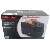 BETTER CHEF TWO SLICE TOASTER - IM-209B - EL-18519