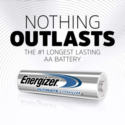 Energizer L91SBP-4 Energizer Ultimate Lithium AA Battery, 4 Count, 0.070 kg