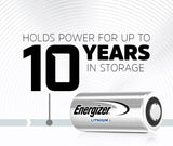 ENERGIZER 123 LITHIUM BATTERY 2PCS