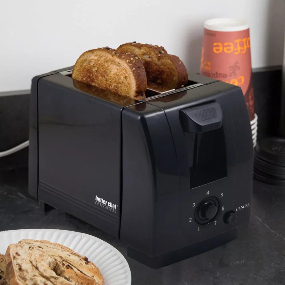 BETTER CHEF TWO SLICE TOASTER - IM-209B - EL-18519