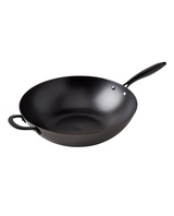 INFUSE Nitro Cast Iron Lite Wok, 35 cm (14 in.)