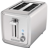 BLACK+DECKER 2-SLICE TOASTER #TR2900SSD