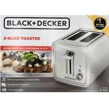 BLACK+DECKER 2-SLICE TOASTER #TR2900SSD