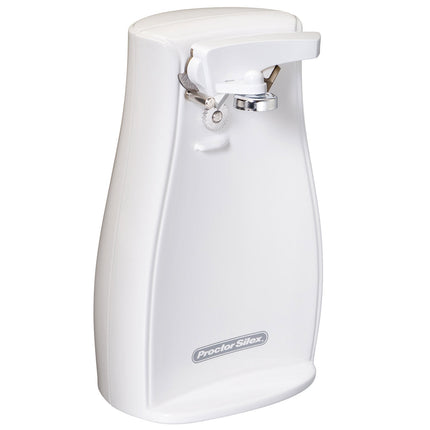 PROCTOR SILEX White Automatic Can Opener - 75224F