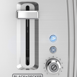 BLACK+DECKER 2-SLICE TOASTER #TR2900SSD