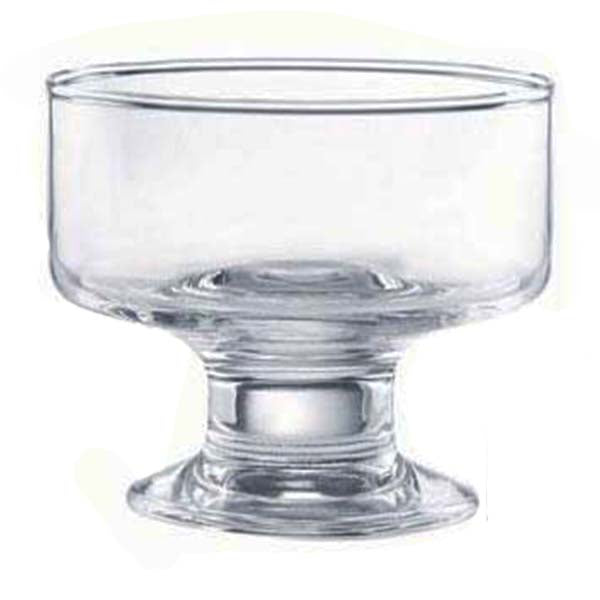 Cristar Glass Dessert Dish 7 1/2 oz 6 ct